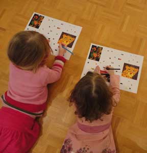 looking, listening and exploring the art works