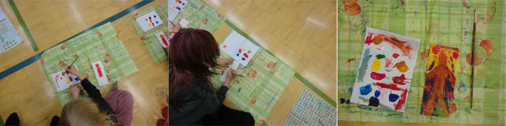painting together